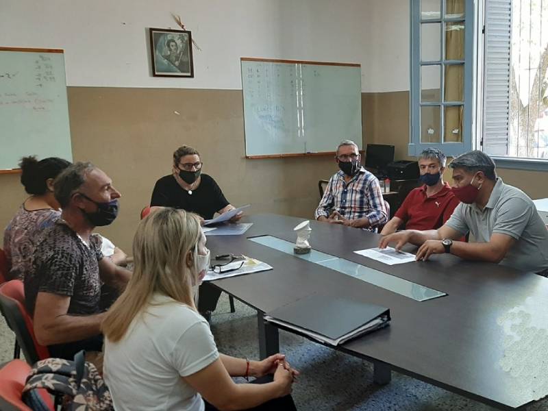 Programa "Escuelas a la obra": se iniciarán tareas en el edificio de Montevideo y 12 donde funcionan tres instituciones educativas